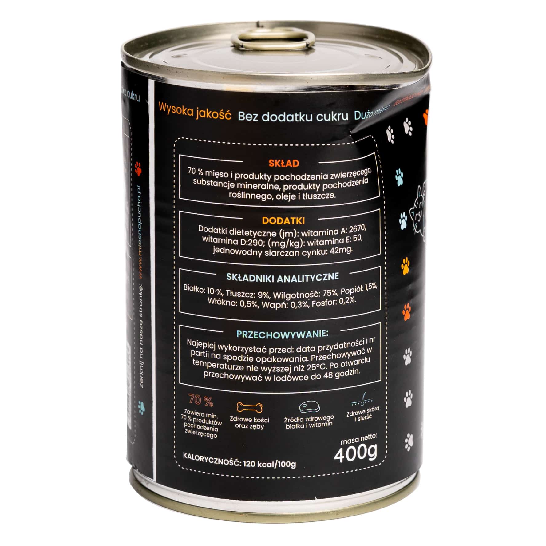 Mięsna Pucha - Skład i etykieta